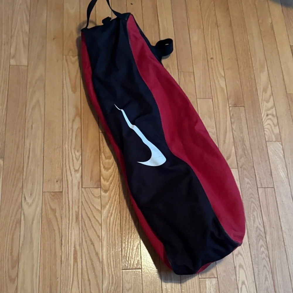 Nike Red and Black Baseball ⚾️ Sports Duffle Bag